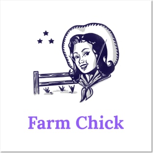 Farm Chick Posters and Art